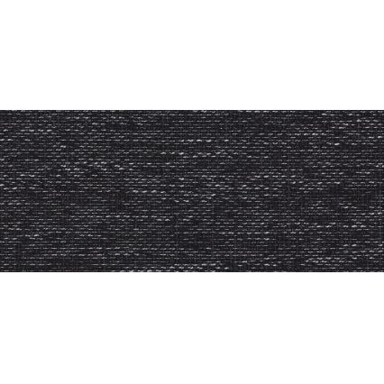 Divano letto imbottito universale a U YORK nero/antracite