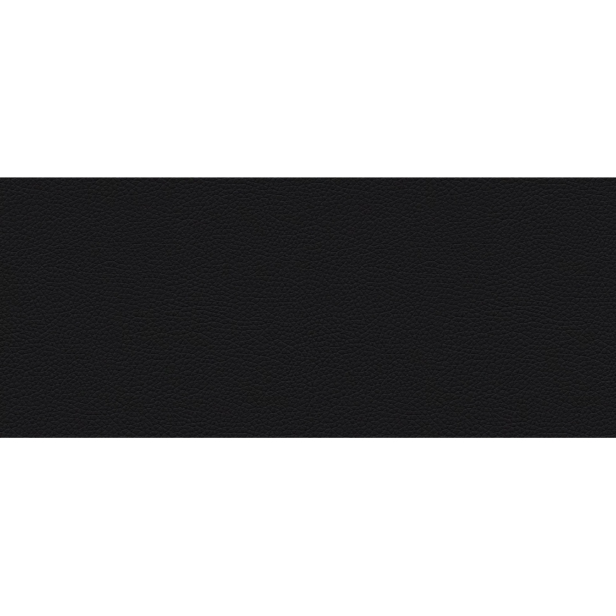 Divano letto imbottito universale a U YORK nero/antracite