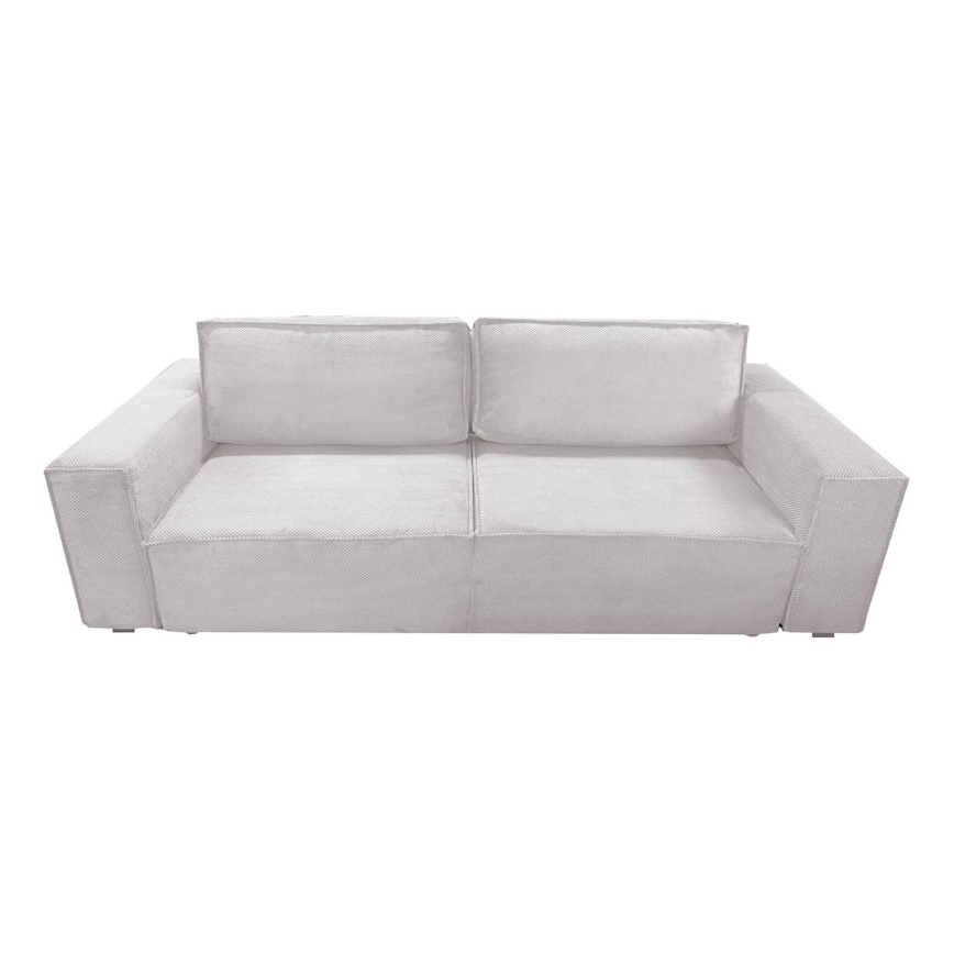 Divano pieghevole con contenitore RONDA beige