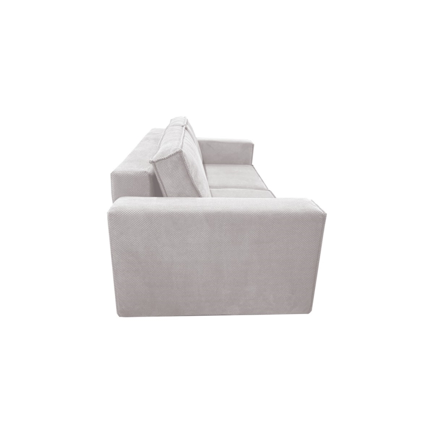 Divano pieghevole con contenitore RONDA beige
