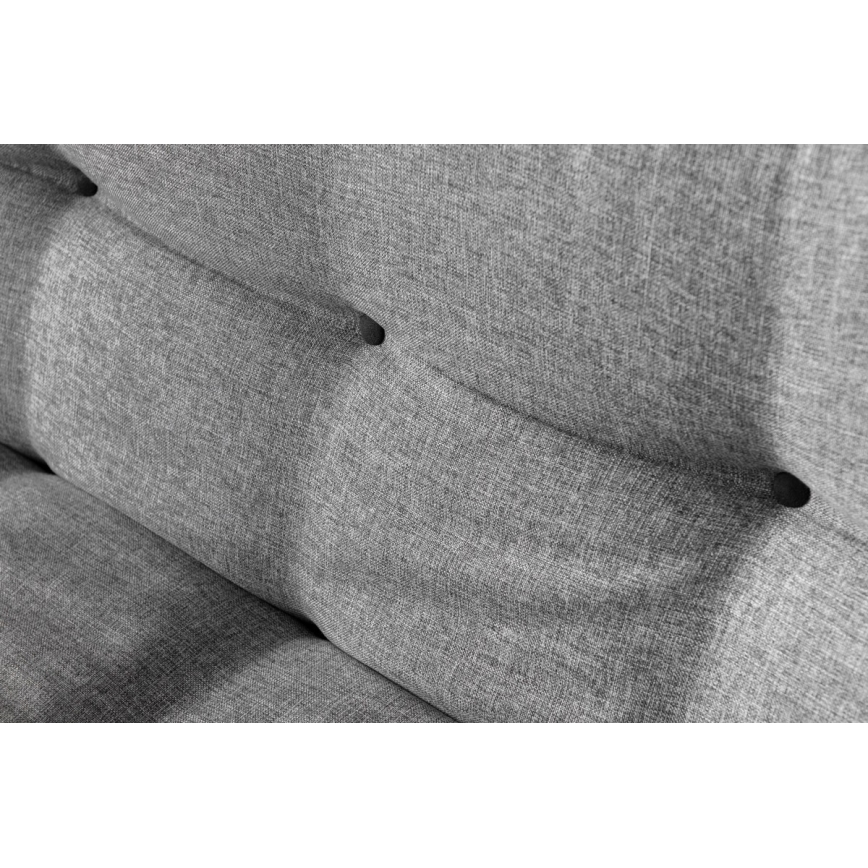 Divanoletto 2 posti BINA, grigio chiaro