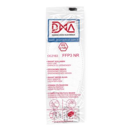 DNA Mascherina FFP3 NR CE 2163 Medica 10pz