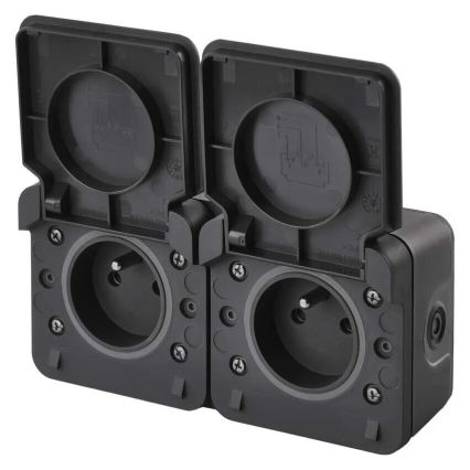 Doppia presa per humid environment IP55