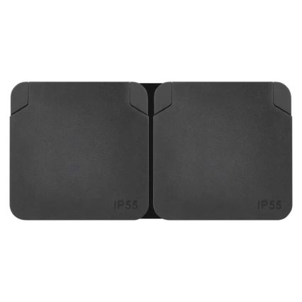 Doppia presa per humid environment IP55