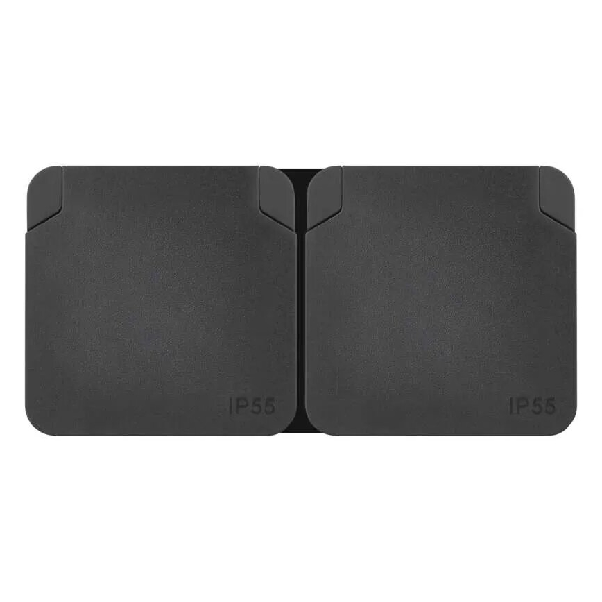 Doppia presa per humid environment IP55
