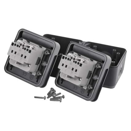 Doppia presa per humid environment IP55
