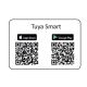 Doppia spina smart SMART 3680W/230V/16A Wi-Fi Tuya