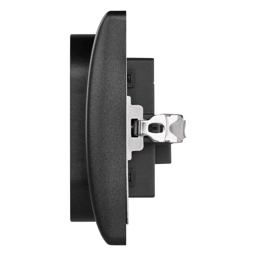 Double home presa 250V/16A antracite