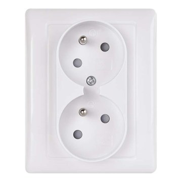 Double home presa FRENCH 250V/16A