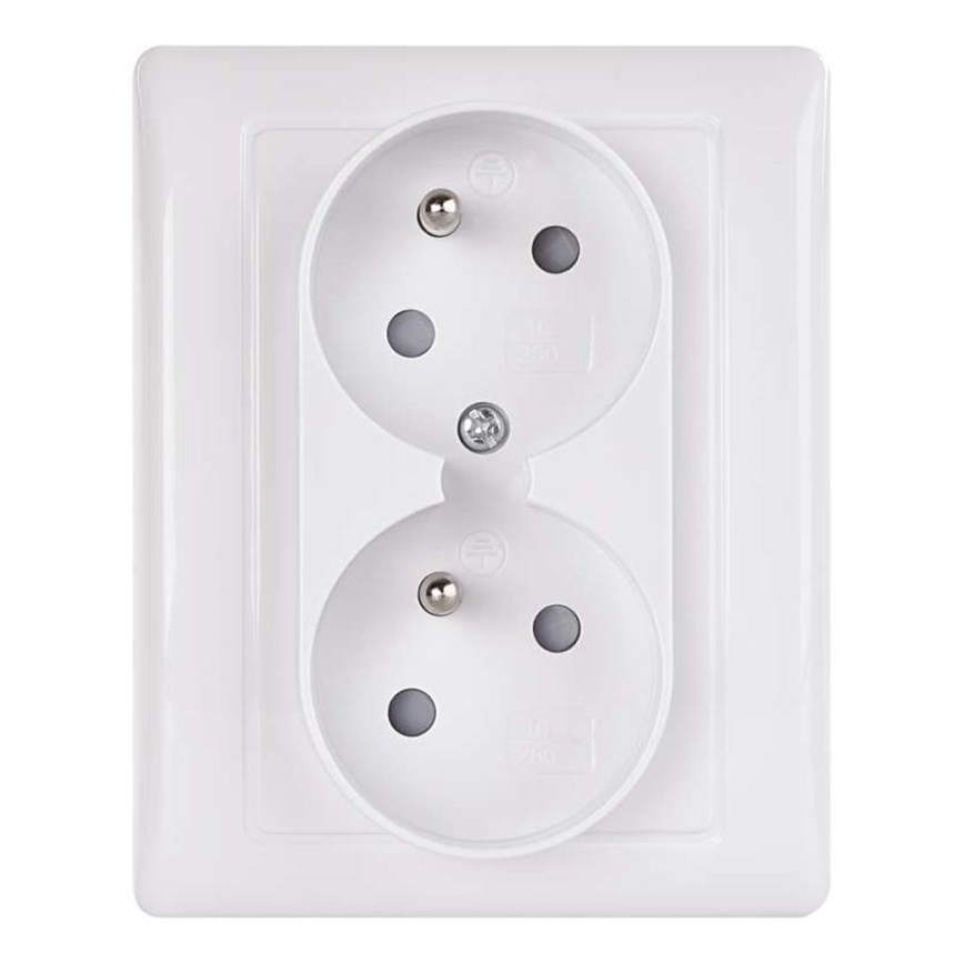 Double home presa FRENCH 250V/16A