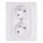 Double home presa FRENCH 250V/16A