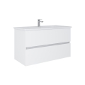 Dřevojas - Mobile da bagno con lavabo BANO 100x47 cm bianco