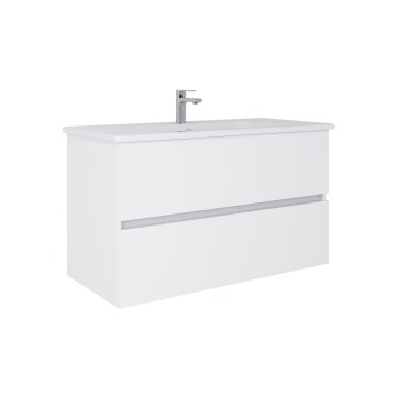 Dřevojas - Mobile da bagno con lavabo BANO 100x47 cm bianco