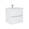 Dřevojas - Mobile da bagno con lavabo BANO 60x47 cm bianco