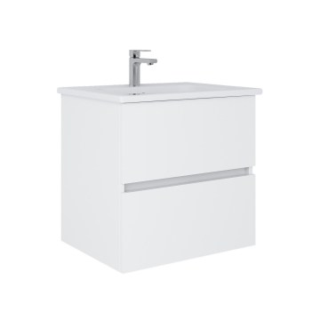 Dřevojas - Mobile da bagno con lavabo BANO 60x47 cm bianco