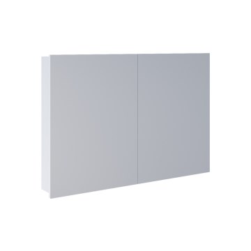Dřevojas - Mobile da bagno con specchio NEXI 100x68 cm bianco