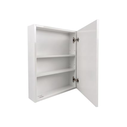 Dřevojas - Mobile da bagno con specchio NEXI 60x68 cm bianco
