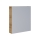 Dřevojas - Mobile da bagno con specchio NEXI 60x68 cm rovere