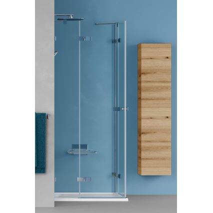 Dřevojas - Mobile da bagno sospeso ZYLO 35x155 cm in rovere