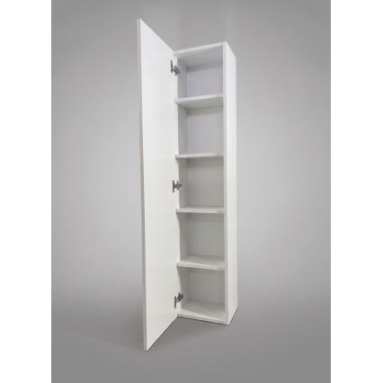 Dřevojas - Mobile sospeso per bagno ZYLO 35x155 cm bianco