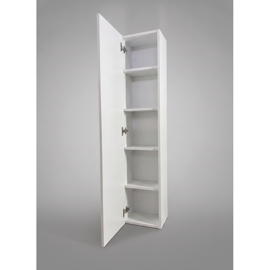 Dřevojas - Mobile sospeso per bagno ZYLO 35x155 cm bianco