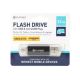 Dual Flash Drive USB + MicroUSB 32GB nero