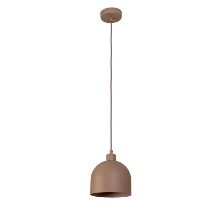 Duolla - Lampada a sospensione su cavo IRONLINE 1xE27/15W/230V Ø 17 cm beige