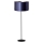 Duolla - Lampada con piedistallo CANNES 1xE27/15W/230V 45 cm viola/argento/nero
