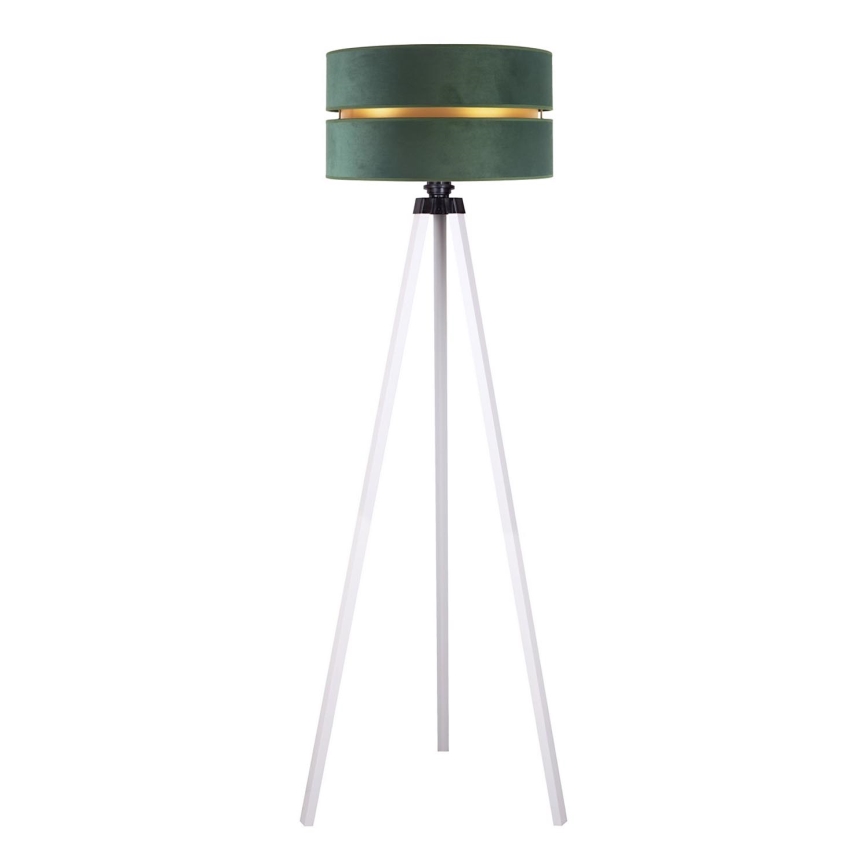 Duolla - Lampada con piedistallo DUO 1xE27/60W/230V diametro 44 cm verde/bianco