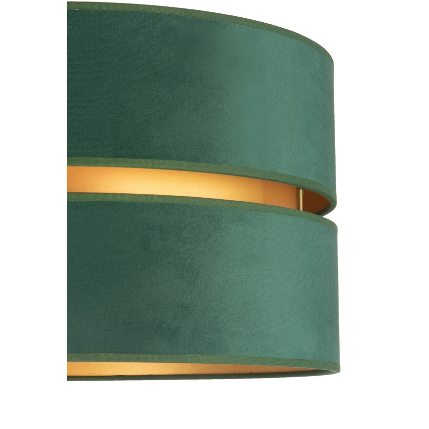 Duolla - Lampada con piedistallo DUO 1xE27/60W/230V diametro 44 cm verde/bianco