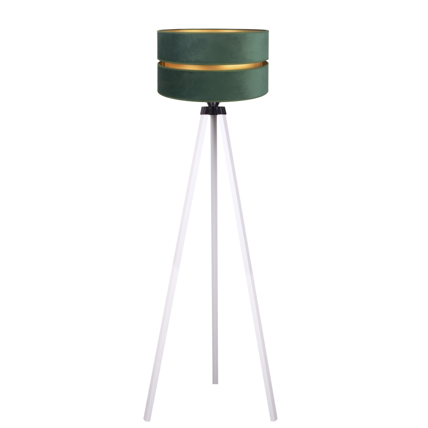 Duolla - Lampada con piedistallo DUO 1xE27/60W/230V diametro 44 cm verde/bianco