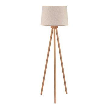 Duolla - Lampada con piedistallo ECHO 1xE27/40W/230V diametro 45 cm beige