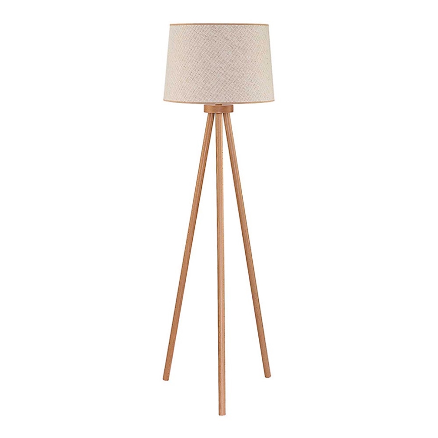 Duolla - Lampada con piedistallo ECHO 1xE27/40W/230V diametro 45 cm beige