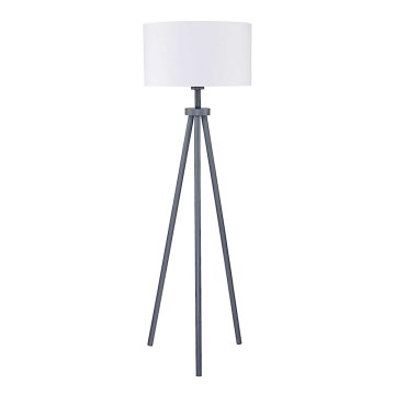 Duolla - Lampada con piedistallo ECHO1 1xE27/40W/230V diametro 45 cm bianco