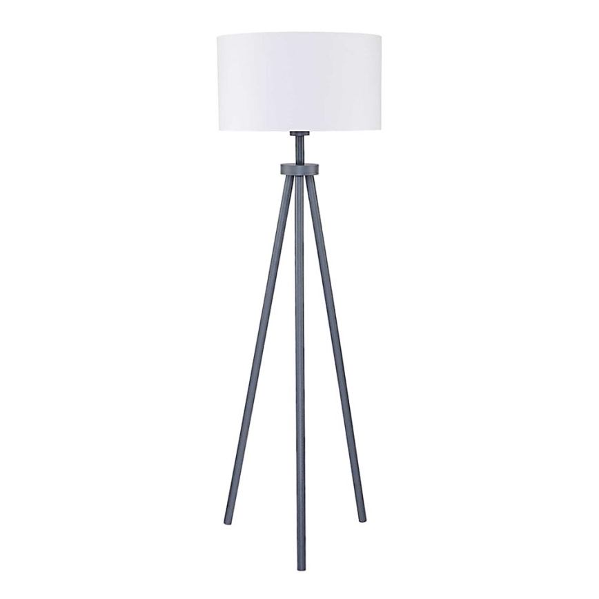 Duolla - Lampada con piedistallo ECHO1 1xE27/40W/230V diametro 45 cm bianco