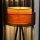 Duolla - Lampada con piedistallo WOOD BOHO 1xE27/15W/230V diametro 45 cm nero/beige