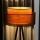Duolla - Lampada con piedistallo WOOD BOHO 1xE27/15W/230V nero/beige