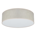 Duolla - Lampada da soffitto LED CORTINA LED/26W/230V diam. 45 cm 4000K beige