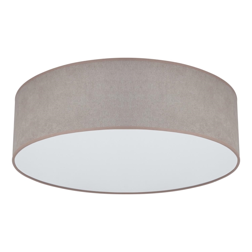 Duolla - Lampada da soffitto LED CORTINA LED/26W/230V diam. 45 cm 4000K marrone
