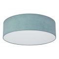 Duolla - Lampada da soffitto LED CORTINA LED/26W/230V diam. 45 cm 4000K turchese