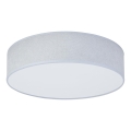 Duolla - Lampada da soffitto LED CORTINA LED/26W/230V Ø 30 cm 4000K grigio