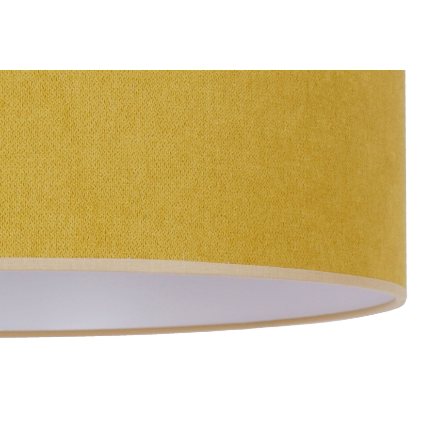 Duolla - Lampada da tavolo BRISTOL 1xE14/15W/230V diametro 17,5 cm giallo/bianco