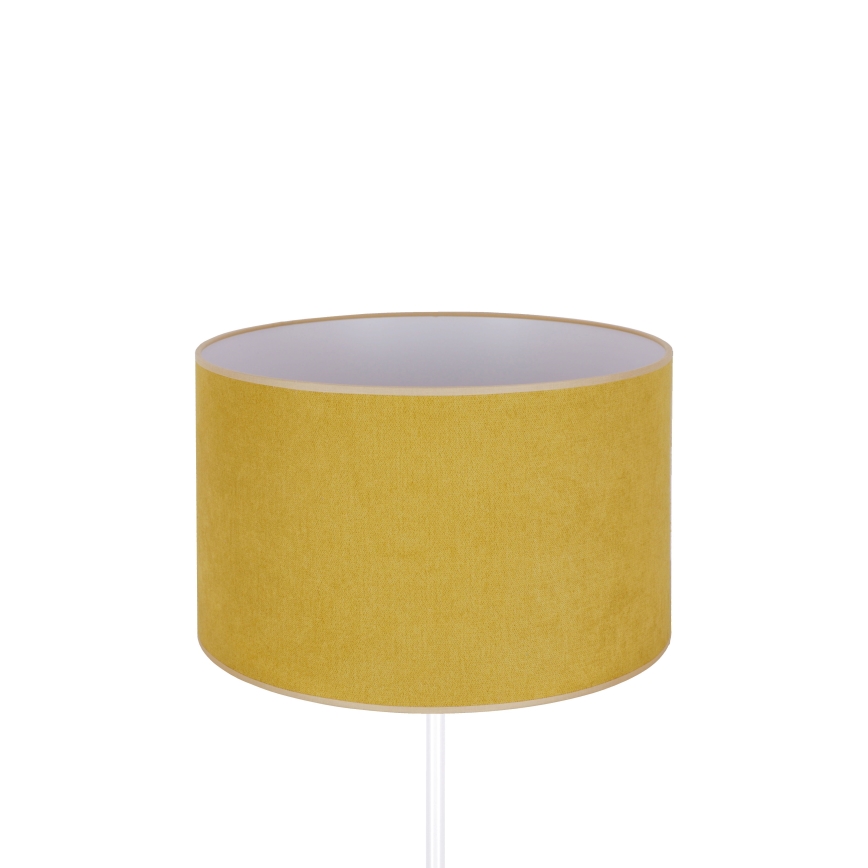 Duolla - Lampada da tavolo BRISTOL 1xE14/15W/230V diametro 17,5 cm giallo/bianco