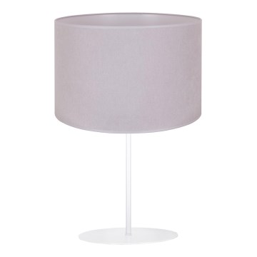 Duolla - Lampada da tavolo BRISTOL 1xE14/15W/230V diametro 17,5 cm grigio/bianco