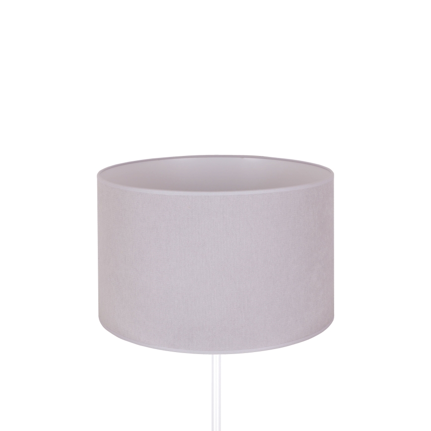 Duolla - Lampada da tavolo BRISTOL 1xE14/15W/230V diametro 17,5 cm grigio/bianco