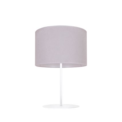 Duolla - Lampada da tavolo BRISTOL 1xE14/15W/230V diametro 17,5 cm grigio/bianco