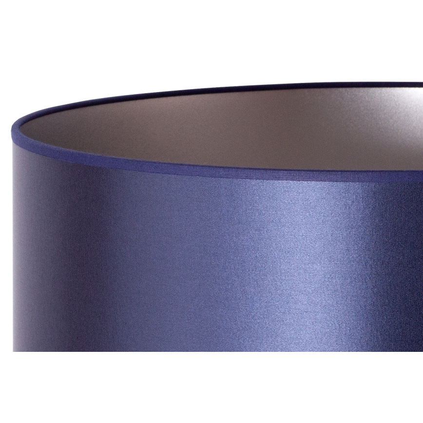Duolla - Lampada da tavolo CANNES 1xE14/15W/230V diametro 20 cm blu/argento/nero