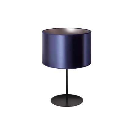 Duolla - Lampada da tavolo CANNES 1xE14/15W/230V diametro 20 cm blu/argento/nero