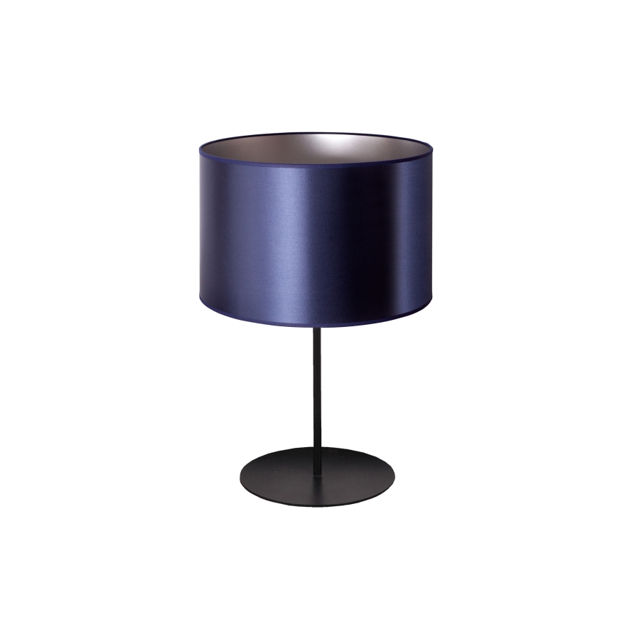 Duolla - Lampada da tavolo CANNES 1xE14/15W/230V diametro 20 cm blu/argento/nero