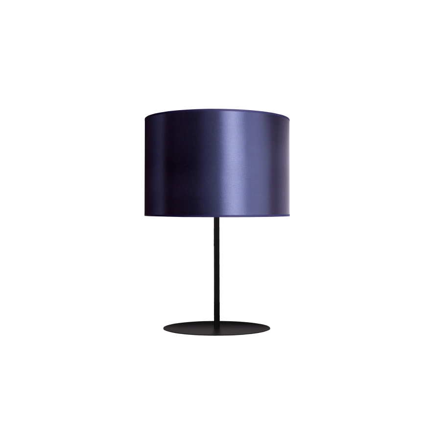Duolla - Lampada da tavolo CANNES 1xE14/15W/230V diametro 20 cm blu/argento/nero
